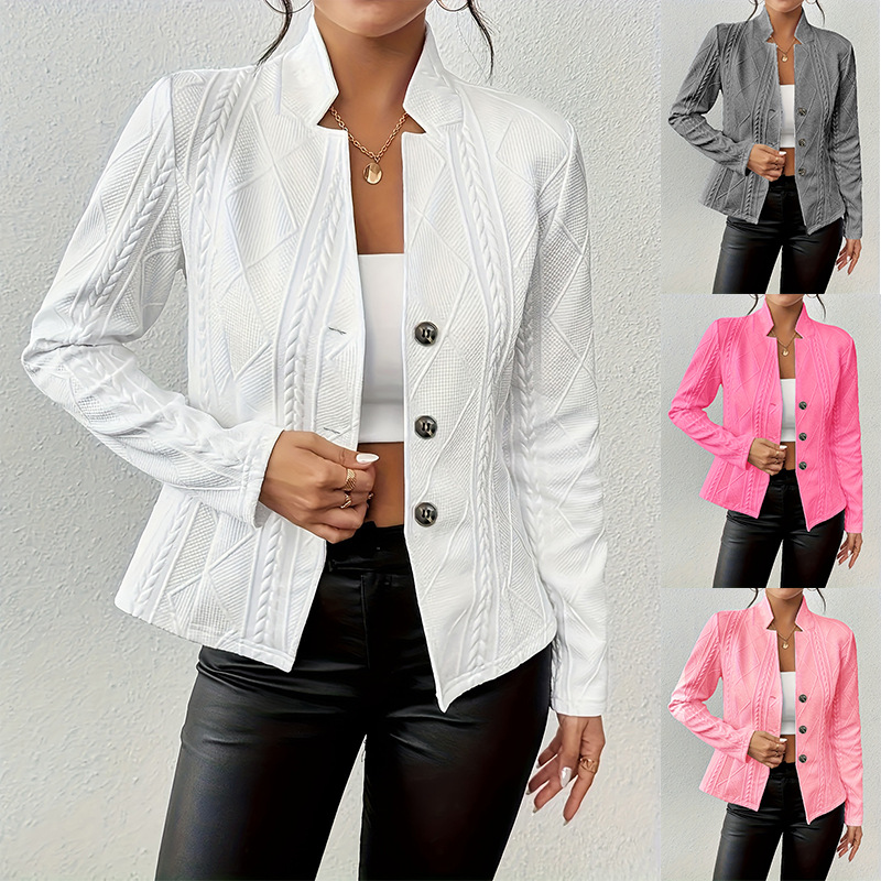 Women Formal Wear Stitching - Nowa damska marynarka na jesień i