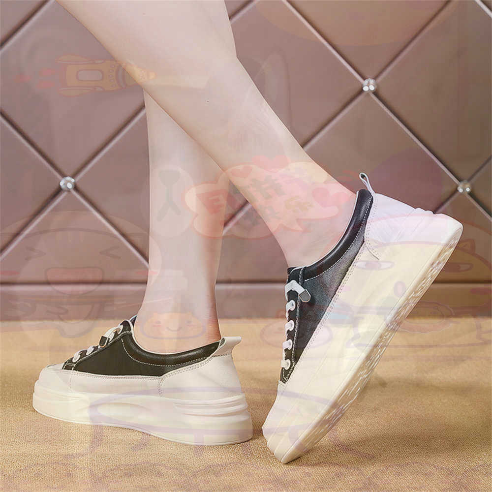 Women Formal Wear Ideas - Sznurowane mokasyny Chunky Loafers Woman Skateboarding