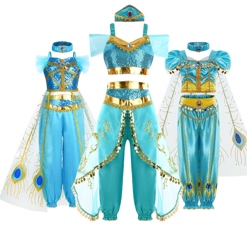 Formal Women'S Wear - Sukienka Księżniczki Jasmine, Zestaw Sukienki Księżniczki