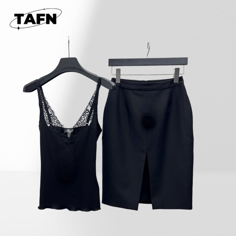 Formal Women'S Wear - Modny damski zestaw spódnica i top,