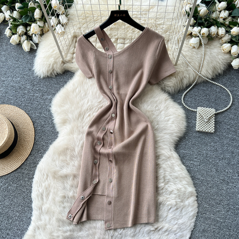 Sukienki damskie do połowy łyd – Wrap Dress Work recenzja i cena