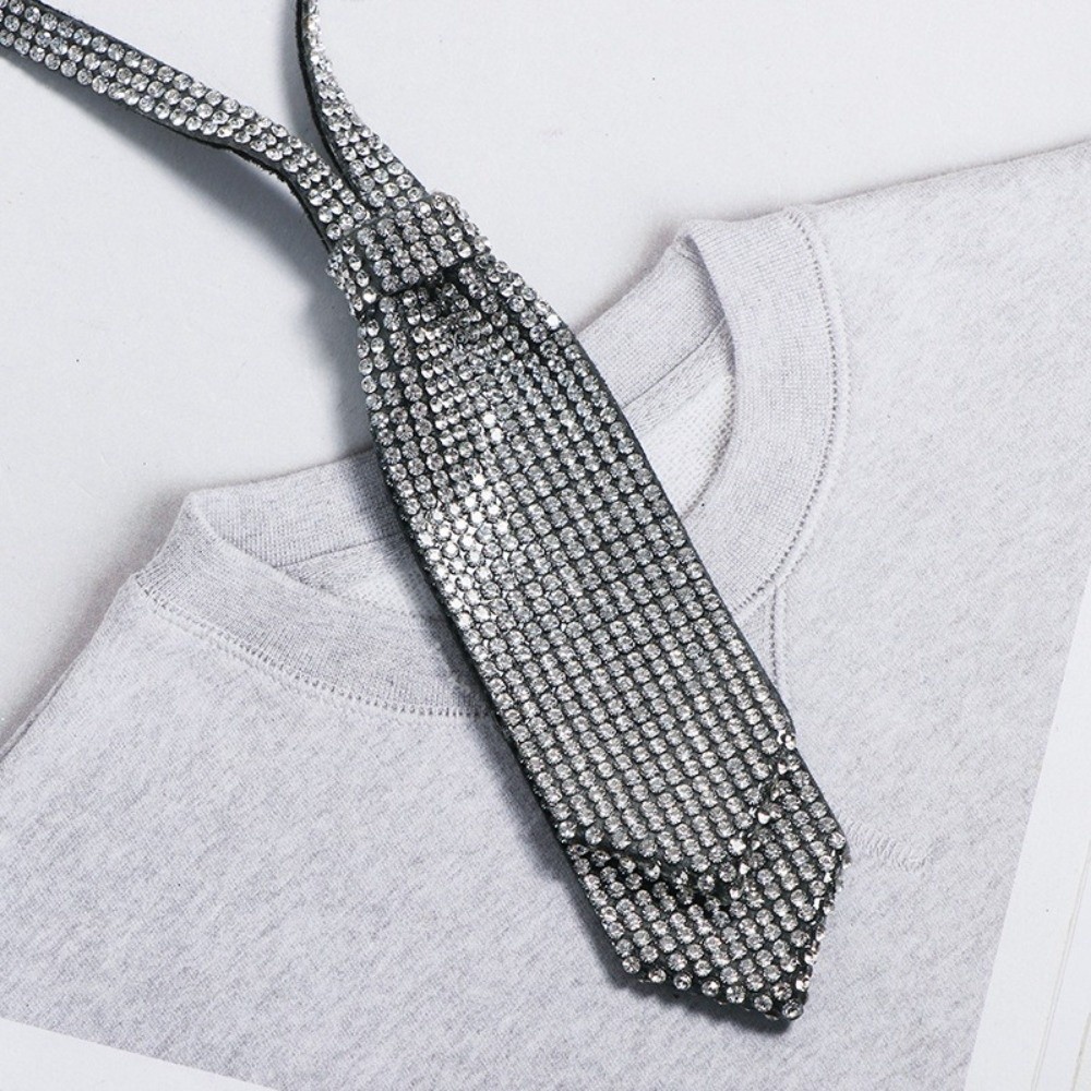 Błyszczący Regulowany Krawat z – Women'S Formal Wear Accessories recenzja i cena