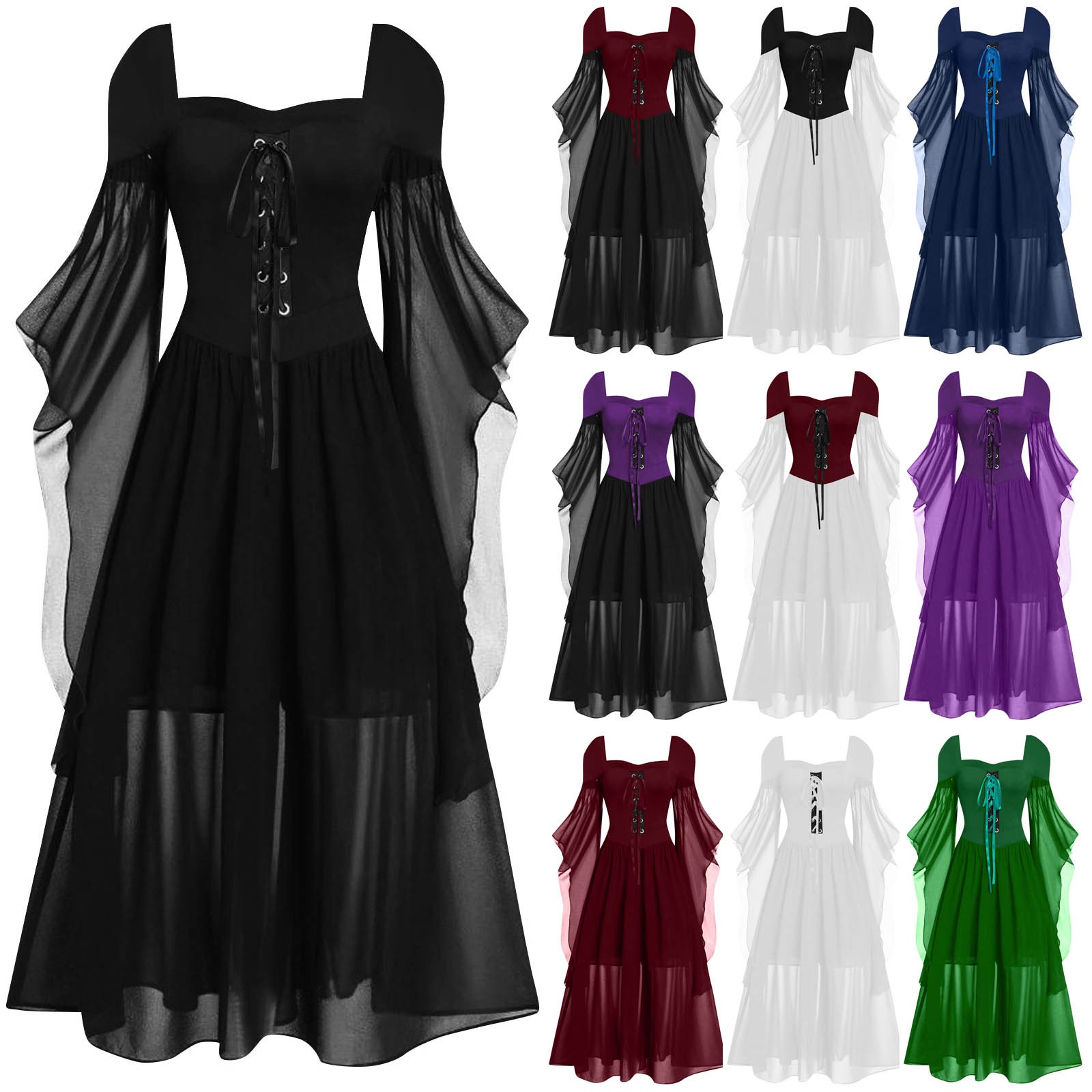 Sukienki na Halloween 2026, su – Women'S Gothic Formal Wear recenzja i cena