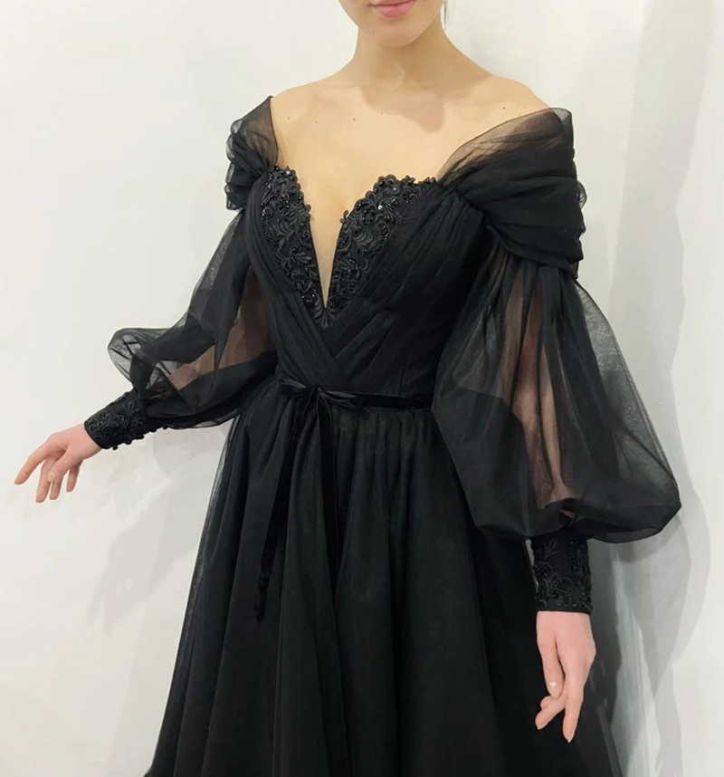 Dostosowane gotyckie czarne su – Women'S Gothic Formal Wear recenzja i cena