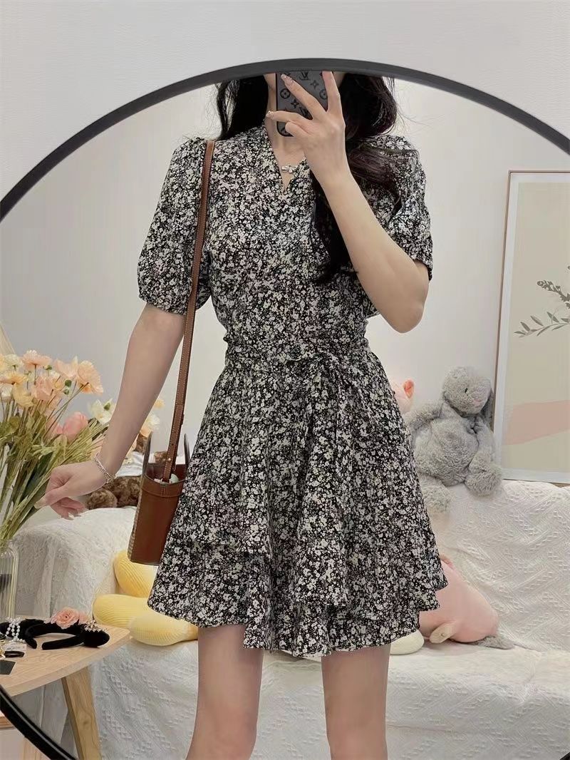 Mała stokrotka Bodycon damskie – Wrap Dress Work recenzja i cena