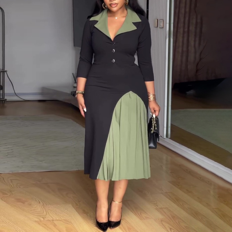 Sukienki damskie w stylu color – Women Formal Wear H&M recenzja i cena