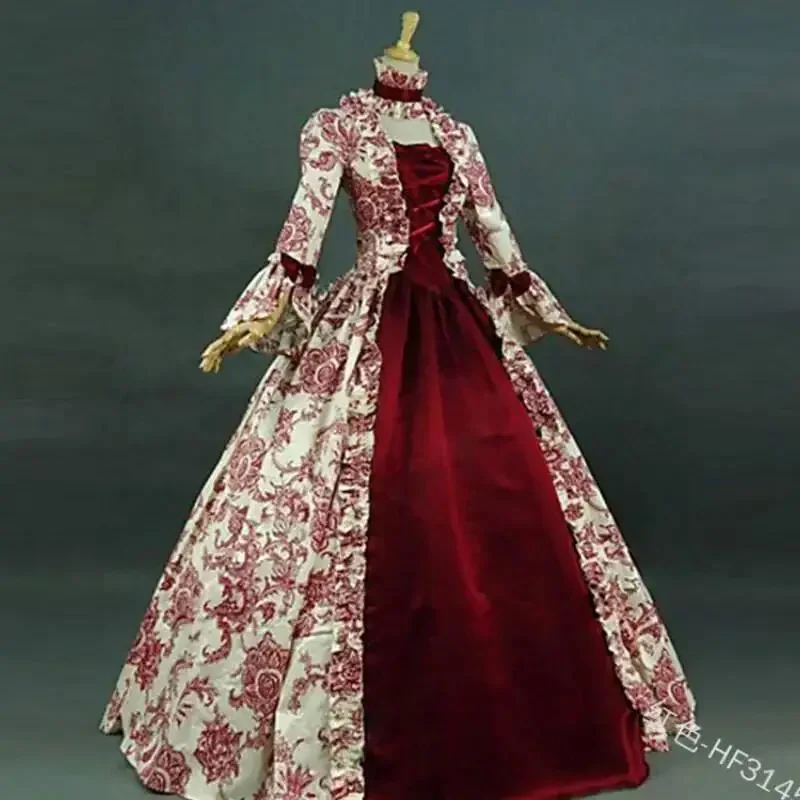 Sukienka gotycka z kwiatową ko – Women'S Gothic Formal Wear recenzja i cena