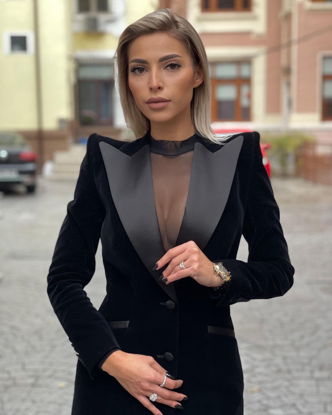 Fajne czarne 1 szt. Damskie ma – Women Formal Party Wear Dress recenzja i cena