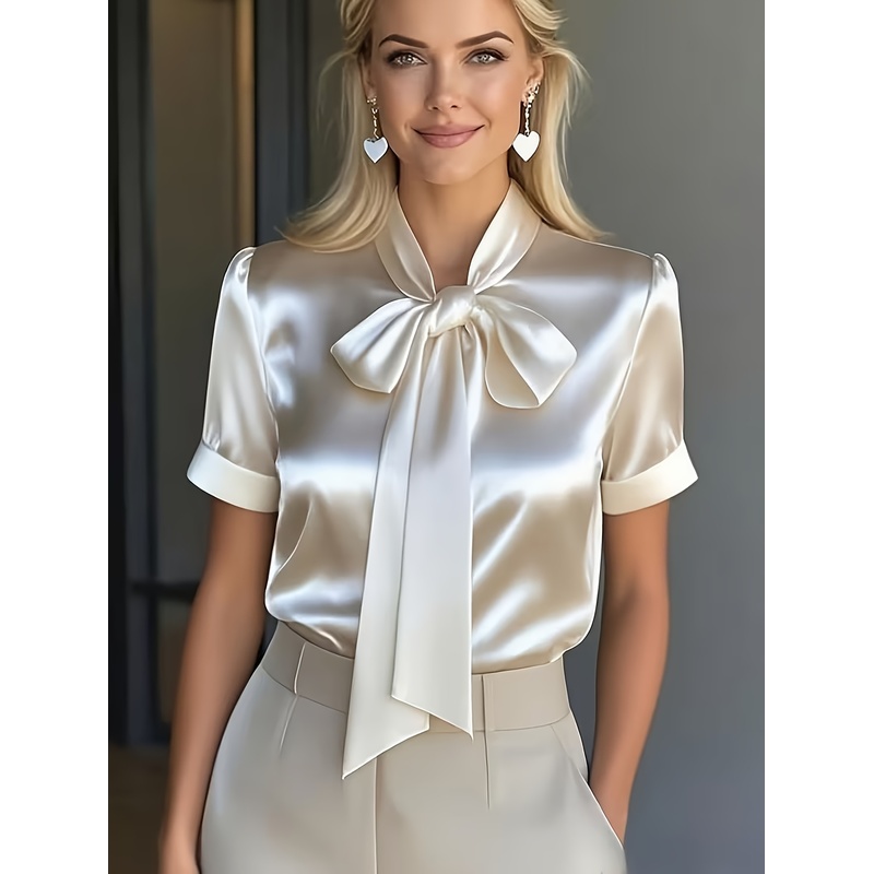 Elegancka damska koszula z kró – Women Formal Wear Stitching recenzja i cena